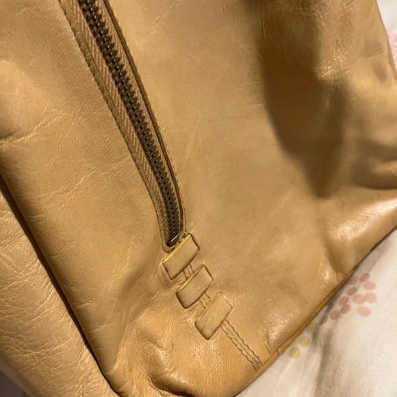 Cutest Tan Leather Backpack - Picture 12 of 13